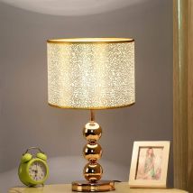 Große Größe Moderne Mode Kreative Einfache Tischlampe Wohnzimmer Silber Gold Studie Schlafzimmer Nachttischlampe Mit Schalter Schreibtischlampe