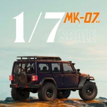 RLAARLO Croboll MK07 V2 Bezszczotkowy 1/7 RC Elektryczny Samochód Zdalnie Sterowany Model Rock Crawler 4WD RTR Zabawki dla Dorosłych i Dzieci