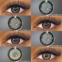 EYESHARE Kontaktlinsen in natürlicher Farbe für Augen, OceanSeries, weich enthaltene Linse, farbige Augenlinsen, Schönheit, Cosplay, Augenkosmetik