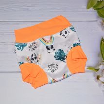 E Sengala Säugling Kinder Auslaufsichere Schwimmwindeln Neugeborenes Baby Badehose mit hoher Taille Baby Cartoon bedruckte Trainingshose