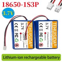 3,7 V 1S3P 6000/7800/10500 mAh 18650 Akku Lithium-Ionen-Spielzeug Schönheitssalon wiederaufladbarer Akku XH2.54 Stecker Eingebautes BMS