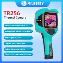 Mileseey TR256 256*192 Infrarot-Wärmebildkamera-Bildkamera -20 ℃ -500 ℃   Sechs Farbpaletten Autofokus Temperatur Hohe Präzision