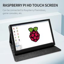 Schermo IPS da 7 pollici HDMI Touch Module 1024x600 per Raspberry Pi 3 Pi4 PC monitor orange pi 7006 schermo con custodia portatile