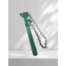 12 Inch Chain Filter Wrench Oil Machine Filter Strap Non Slip Multifunction Pipe Fittings Tool Belt Strap Wrench For Plumbing