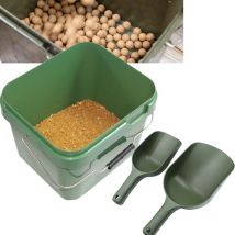 1 Stück Köderschaufel, Wurfköderschaufel, dicker, tiefer Karpfen-Feeder-Wurflöffel, Angelzubehör, leichter Köderhalter