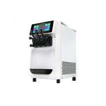 Electric Soft Ice Cream Machine Commercial Ice Cream Maker Desktop  Freezing Equipment 110V 220V