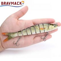 1pc Sinking Wobbler Angeln Lockt Multi Jointed Swimbait Harten Köder Angelgerät Für Bass Isca Crankbait13,5 cm 19g