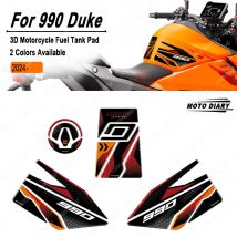 Motorrad Kraftstoff Tank Pad Aufkleber 3D Tank Schutz Aufkleber Wasserdicht Für KTM 990 DUKE Duke 990 2024