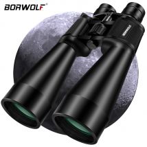 BORWOLF 20-60X70 Binocolo Ingrandimento elevato Zoom a lungo raggio 60 volte Caccia Telescopio astronomico HD Professiona Zoom