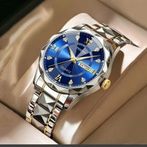 Men's  Luxury Watch Date Calendar Quartz Watch Fashion Business