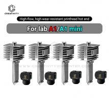 Verbessertes Hotend-Kit für Bambu Lab A1/A1 Mini Fast Speed Hot End Assembly 0,2/0,4/0,6/0,8 mm Düse aus gehärtetem Stahl 3D-Druckerteil