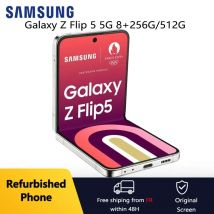 Samsung Galaxy Z Flip 5 5G ricondizionato 6,7" F731U1 8+256/512GB AMOLED Cellulare Android pieghevole sbloccato Eccellente condizione