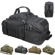 LQARMY 60L 80L plecaki kempingowe męski plecak taktyczny Molle piesze wycieczki podróż wspinaczka