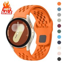 Cinturino in Silicone per Samsung Galaxy Watch 7 6 5 4 FE 44mm 40mm/5 pro 45mm bracciale 20mm Galaxy Watch6 Classic 43mm 47mm Sport band