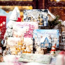 Mr. Paper 5Style 30 Teile/beutel winter brief serie postkarte material DIY handbuch sammelalbum foto rahmen geschenk segen gruß karte