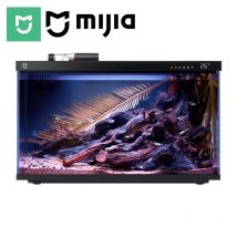Inteligentne akwaria MIJIA, zdalne karmienie, 5-stopniowa filtracja, oświetlenie LED, sterowanie przez aplikację, wersja CN z adapterem.