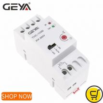 GEYA Ein Aus Fotozelle Licht Controller Schalter mit Sensor 16A 25A AC220V Din-schiene Smart licht schalter