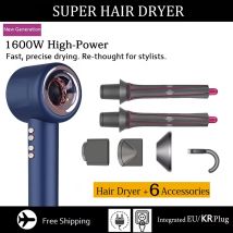 Super Haartrockner 220V Blattloser Haartrockner Persönliche Haarpflege Styling Negativ-Ionen-Werkzeug Konstante Anion Elektrische Haartrockner