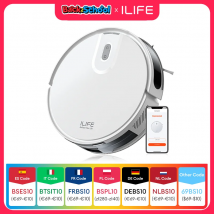 ILIFE-Robot aspirador V20, succión de 5000Pa, navegación inteligente SOF LiDAR, Control por aplicación, limpieza personalizable, autocarga