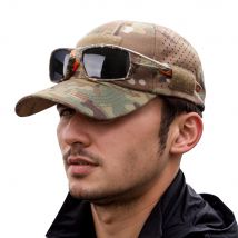 Unisex Camouflage Outdoor Baseball Cap Atmungsaktive Sonnenschutz Hut Für Jagd Wandern Laufen Angeln Camping