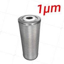 10 * 2,5 Zoll Edelstahl-Filterelement, Edelstahl-Filterkartusche, 304 Material, 1 um 5 um 10 um 20 um 40 um 50 um 100 um 150 u