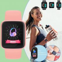 Orologi intelligenti multifunzionali donna uomo Bluetooth telefono collegato musica Fitness braccialetto sportivo Monitor del sonno Y68 Smartwatch D20