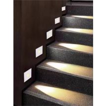 Indoor Led Stair Light AC85-265V Recessed Wall Lamp Sconce Lights 3W Step Lamps Stairway Lights Corridor Lighting Dropship