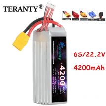 Teranty Lipo Batterie 4200mah 6s 22,2 v 60c für Flugzeug modell Drohne Quadcopter Hoch leistung mit Deanst xt60 xt90 trx Stecker