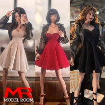 MFuntoys 1/6 Skala Weibliche Französisch Stil Kleid Regenschirm Rock Kleidung Modell Fit 12'' TBL S10D Soldat Action Figur Körper puppe