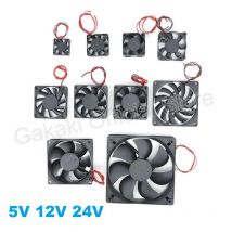 4010 12025 8010 30mm dc 5V 12V 24V Wentylator chłodzący Bezszczotkowy silnik Obudowa Cicha 40MM 50MM