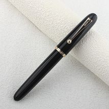 Jinhao Füll federhalter Acryl transparent weiß Spin Pen ef f f m Feder Schreibwaren Büro Schul bedarf Schreibstift pk