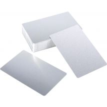 0,2mm Dicke Silber Metall Blank Aluminium Visitenkarten für die Laser gravur