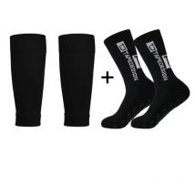1 Satz hochwertiger, selbstklebender, rutschfester Socken und feste Beinschutzsocken. 1 Satz hochwertiger, selbstklebender, rutschfester Socken und Beinschutz