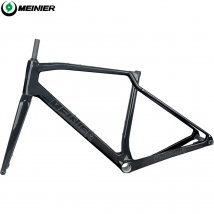 Gravel Frameset Carbon Flat Mount Scheibenbremse Gewinde T47 Internes Kabel Gravel Fahrrad Frameset Rennrad