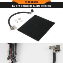 NICECNC Przedłużka Rury Wlewu Paliwa do KTM EXC 300 2024 2025, KTM EXC-F 350 SX 125 SXF 450, Husqvarna TE 300, GasGas EC 300