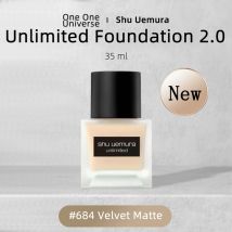 Fondotinta illimitato Shu Uemura 35 ml, # 684 Velluto opaco, trucco originale Sephora per donna, cosmetici giapponesi
