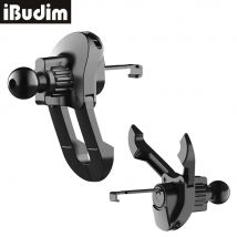 17mm głowica kulowa samochodowy klips wentylacyjny do uchwytu samochodowego na telefon Uniwersalny samochodowy zacisk wylotu powietrza do telefonu komórkowego GPS Brackets
