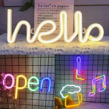 LED-Neonschild, Festival-Dekorationsschild Licht, Party-Setup, Bier- und Musikfestival, Raumatmosphäre zur Verbesserung, USB/Batt