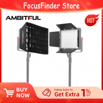 AMBITFUL P35R LED Video Panel Light Diffuser Honeycomb Grid Softbox Barn Door  (Softbox /Barn Door Only)