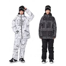 New Fashion, Men's and Women's, Ski Suit Sets, Waterproof, Snow Costume, Ski Jacket and Pant Set, Outdoor Clothing, Snowboarding