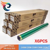 6PCS 80K DR313 DR311 Cilindro Tamburo OPC Per KONICA MINOLTA Bizhub C458 C258 C308 C368 C226 C256 C266 C224e C284e C364e C454e