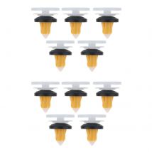 Fibbia per clip per modanatura del pannello per modanatura della porta posteriore posteriore in plastica da 10 pezzi 51987227   per Maserati Lancia FIAT 500 JEEP RENEGADE