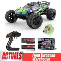 Cirmine 10422 L'auto RC in scala 1:10 fino a 45 km/h, auto RC fuoristrada ad alta velocità con batterie 2×2600 mAh per adulti e ragazzi come regalo