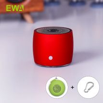 EWA A103 Mini altoparlanti Bluetooth Altoparlante per basso tedesco per campo esterno/interno/bicicletta/Ravel Scatola di metallo Suono forte