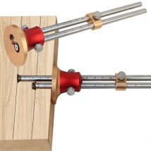 Europäischen Stil Rad Markierung Gauge Holz Anreißer Einsteckschreiber Holzbearbeitung Markierung Anreißen Solide Bar Für Schreiner (Doppel welle)