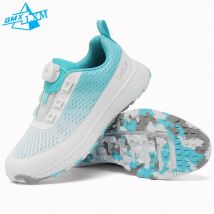 LiXingMing Golf Schuhe Männer Frauen Professionelle Paar Golf Spikeless Turnschuhe Eltern-kind Nicht-Slip Atmungsaktive Golfer Schuhe