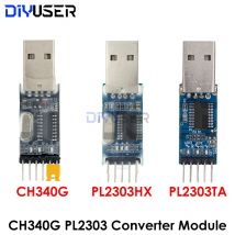 PL2303HX PL2303 USB zu RS232 TTL Konverter Adapter Modul/USB TTL Konverter UART Modul CH340G CH340 Modul 3,3 V 5 V Schalter