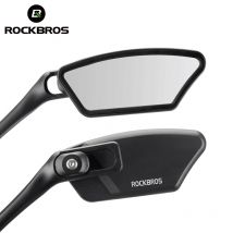 ROCKBROS Bike Mirror manubrio riflettore per retrovisione in acciaio inossidabile universale Wide-Range 360 ° accessori per biciclette regolabili
