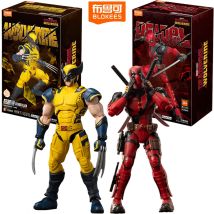 BLOKEES Original 2024 Deadpool & Wolverine amigo Deadpool 3 x-men Clase versión figura de acción ensamblado película modelo juguetes regalo