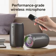 zealot-S61m Macchina per karaoke Sistema di altoparlanti portatile Bluetooth 5.3 con 1-2 microfoni wireless Regali per canto di famiglia a casa